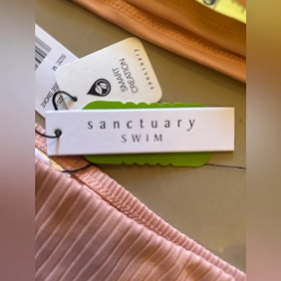 Sanctuary Swim Divas im The Details Paisley Set Bikini Top & High Rise Bottom M - Picture 15 of 16